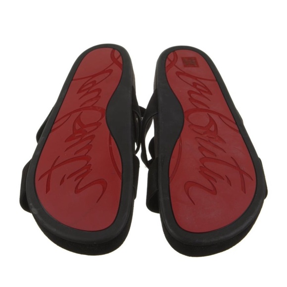 Christian Louboutin Suede Sandals - Picture 5 of 5
